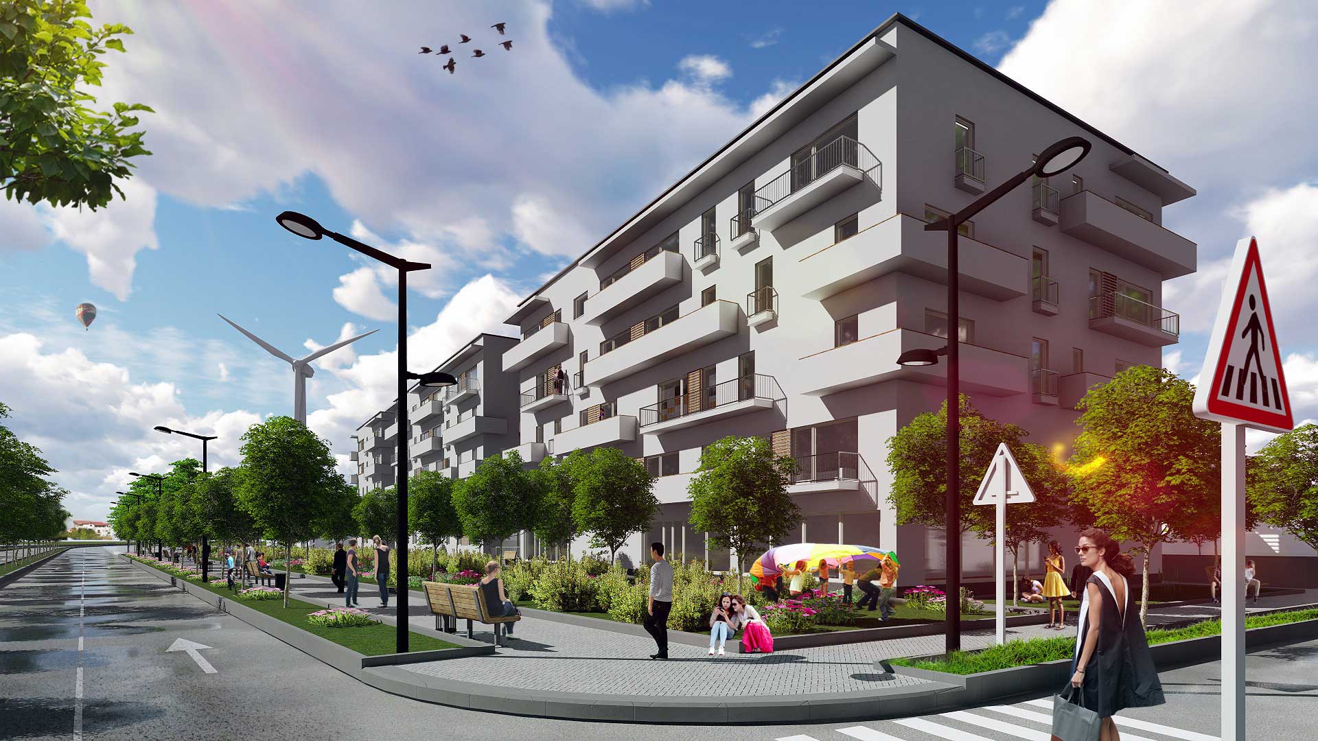 În Drumul Taberei demarează ansamblul Grünenpark, cu 85 apartamente  construite la standarde germane