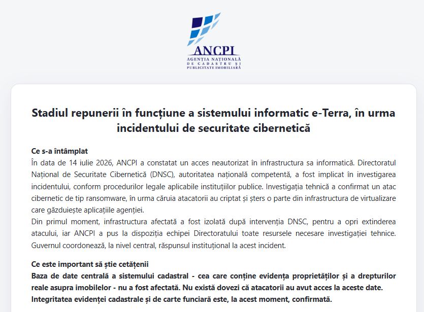 Blocajul ANCPI amână tranzacții rezidențiale de peste un miliard de euro
