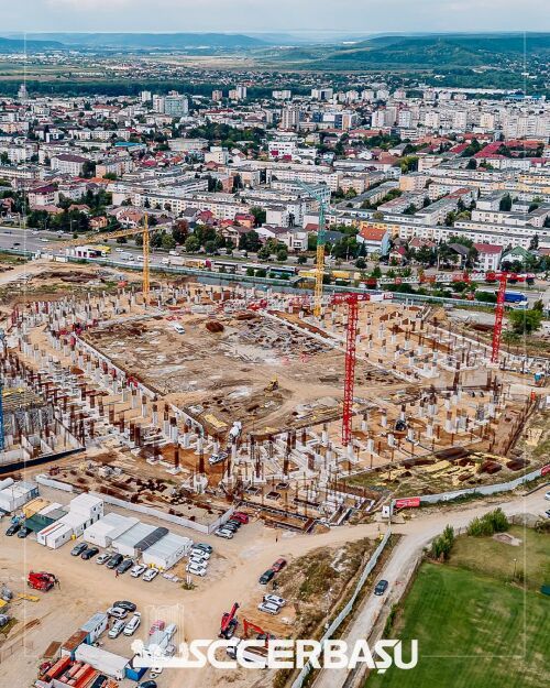 Avansarea lucrărilor la Stadionul „Nicolae Dobrin” din Pitești