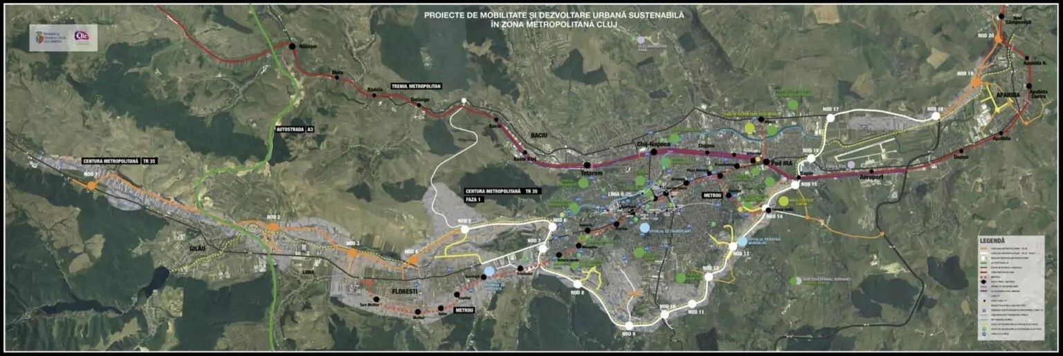 Contract de 206 milioane euro pentru Lotul 3 al Centurii Metropolitane Cluj-Napoca