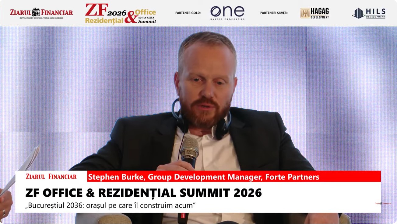 Stephen Burke, Forte Partners: Proiectele mixed-use trebuie să răspundă nevoilor comunității