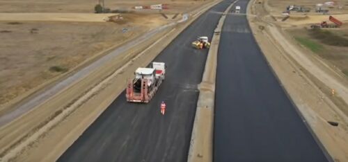 Progresul lucrărilor pe Autostrada A13 Sibiu – Făgăraș