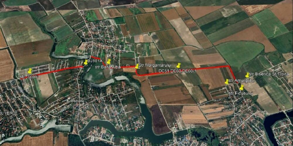 Modernizarea Drumului Nordului din Corbeanca ca rută alternativă spre DN1