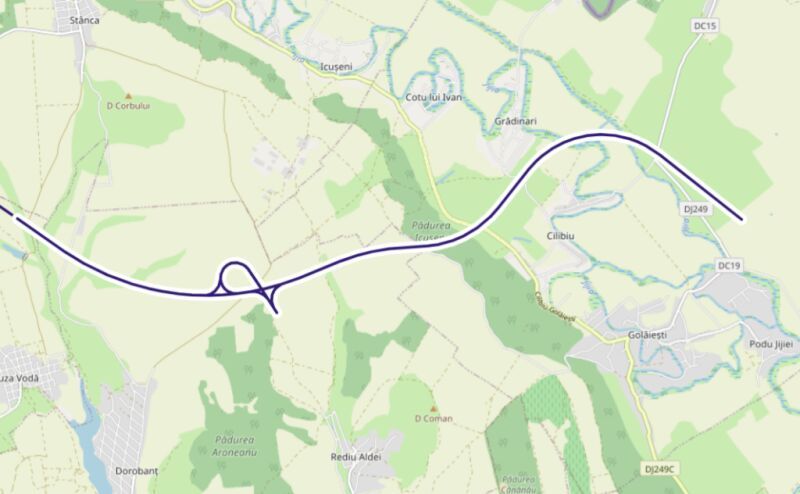 Reevaluarea ofertei pentru tronsonul 4 al Autostrăzii A8 Iași – Ungheni