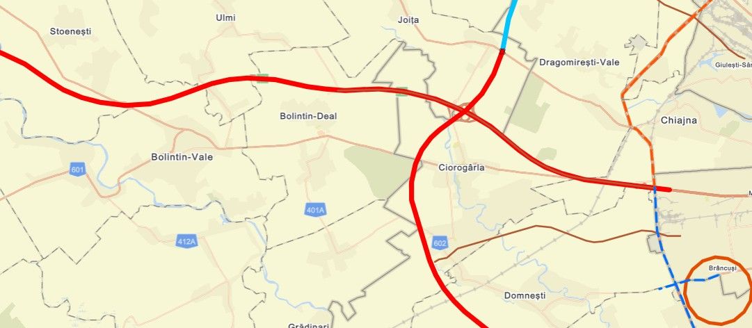 Exproprieri pentru drumul de legătură Bolintin-Vale – Autostrada A1