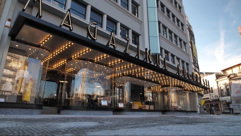 „Renașterea” unei clădiri-simbol a Bucureștiului interbelic: Magazinul București, atunci și acum (FOTO). Cât a costat refacerea lui