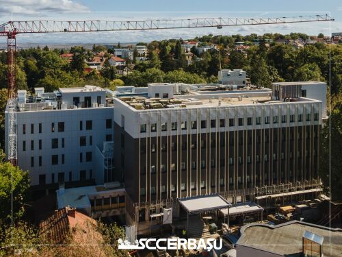 Constructii Erbasu continua lucrarile la Centrul de Patologie Neurovasculara din Cluj Napoca
