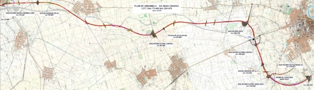 Drumul expres Arad – Oradea: A fost ales constructorul pentru Lotul 3
