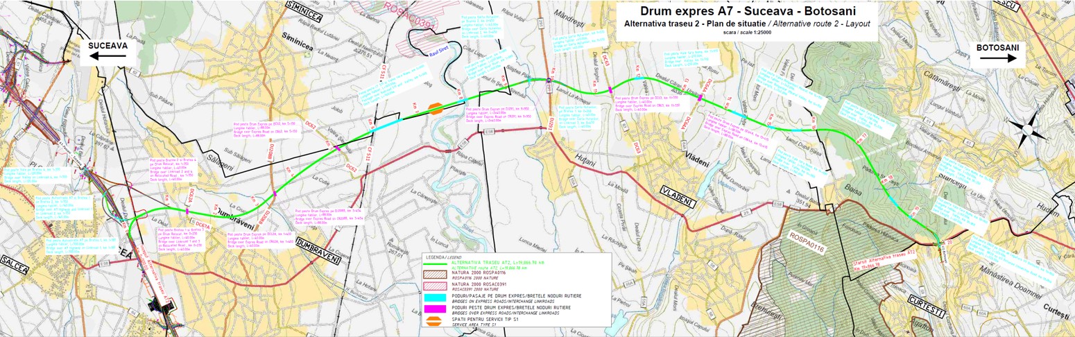 Drumul Expres Suceava – Botosani: Traseul final a fost avizat