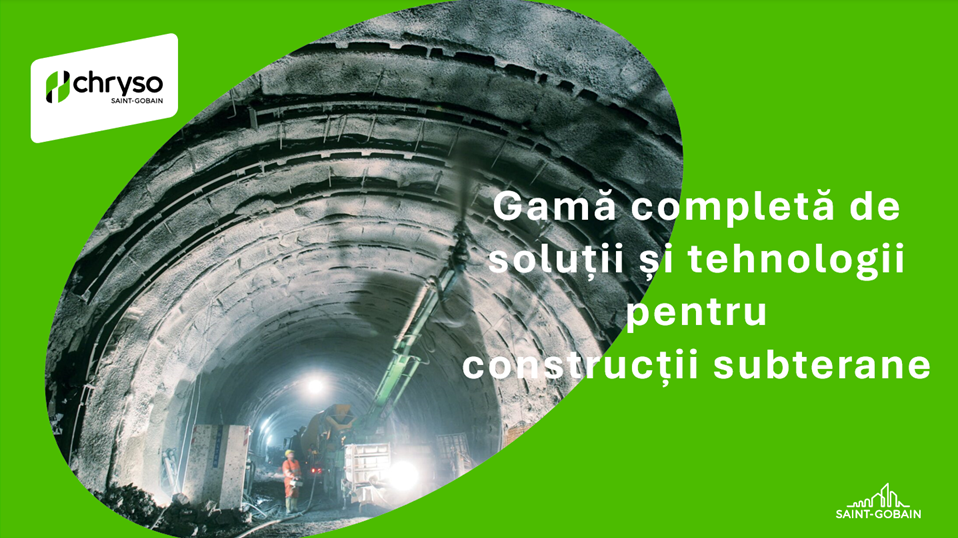 Chryso, parte a grupului Saint-Gobain, este un lider global în soluții pentru construcții sustenabile