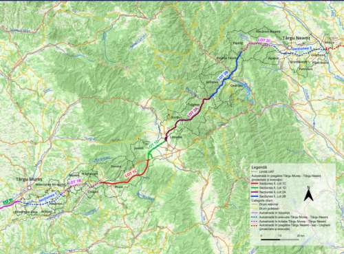 Autostrada Unirii A8: Activistii cer transferul inapoi catre CNAIR al celor doua tronsoane cu risc de reziliere