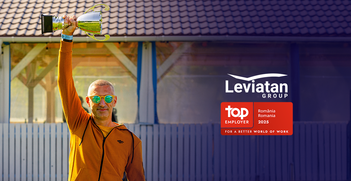 Leviatan Group obține certificarea Top Employer 2025 în România