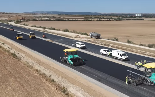 Constructii Erbasu: Tronsonul Suplacu de Barcau – Chiribis a depasit 60%