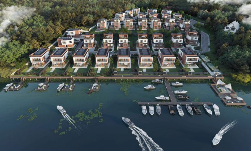 Marina Snagov se lansează pe piața imobiliară cu un proiect în valoare de 40 milioane €, 33 vile de lux și o seară de peste 1 milion de €, sub străluciri de diamante și haute couture