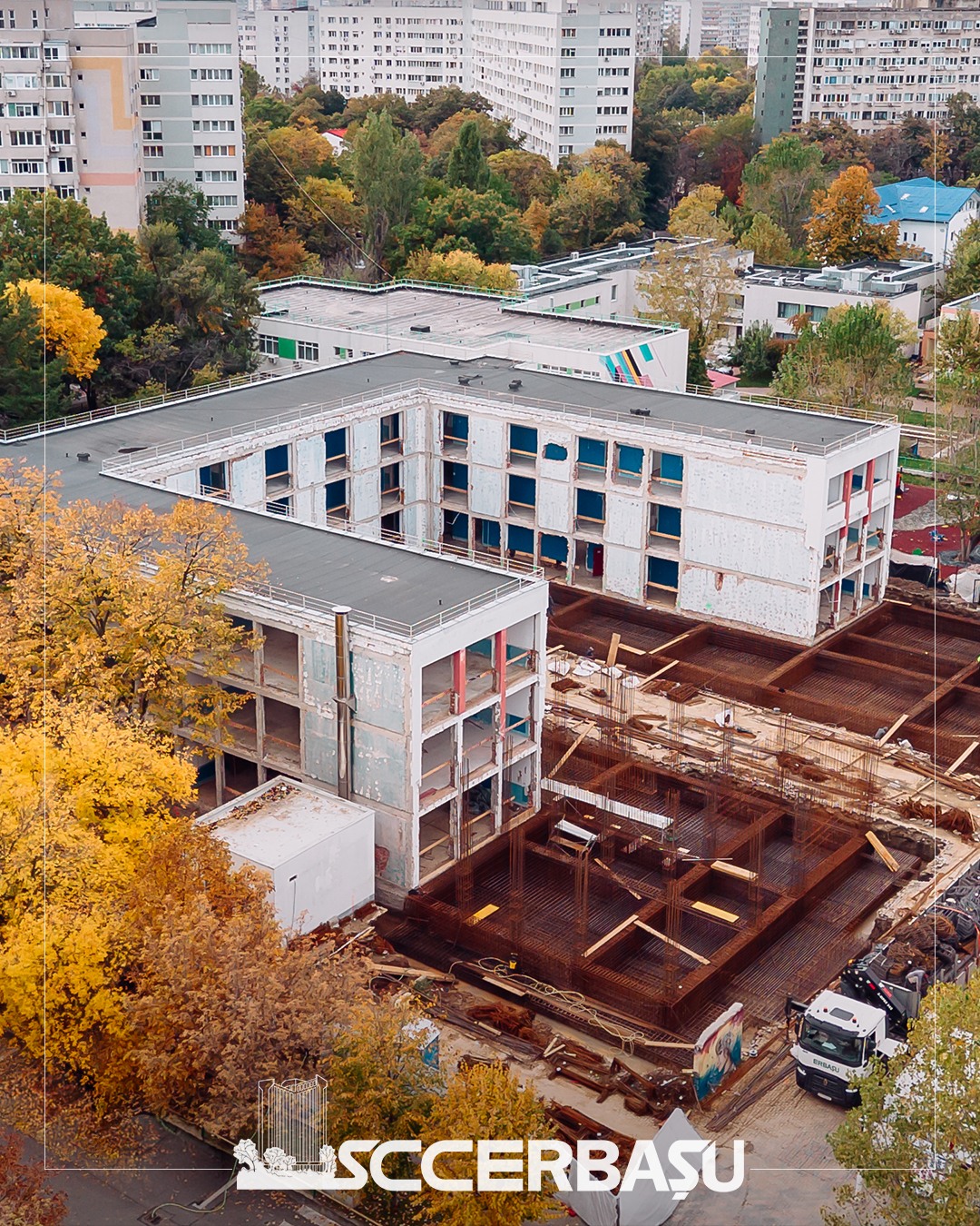 Constructii Erbasu modernizeaza Scoala Gimnaziala nr. 88 din Bucuresti