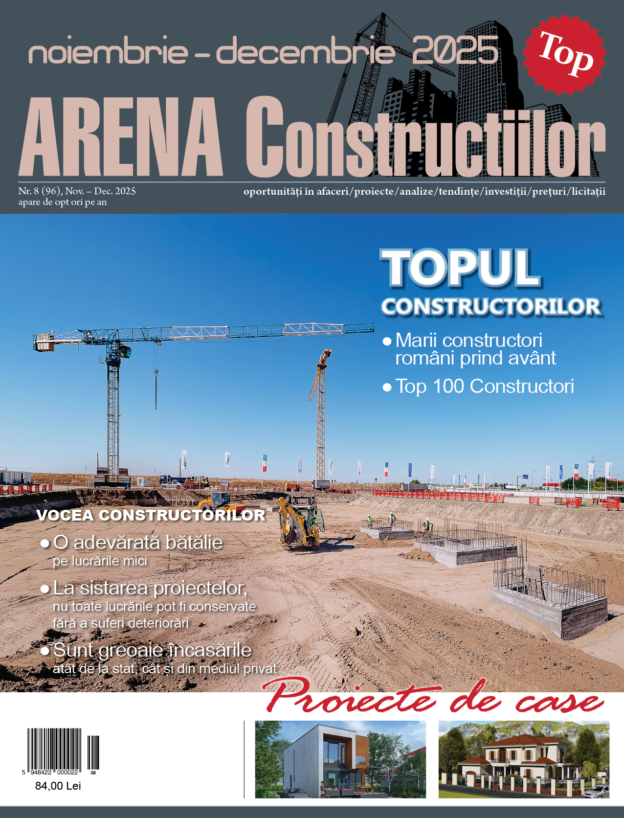 Revista ARENA Constructiilor nr 8/ noiembrie-decembrie 2025