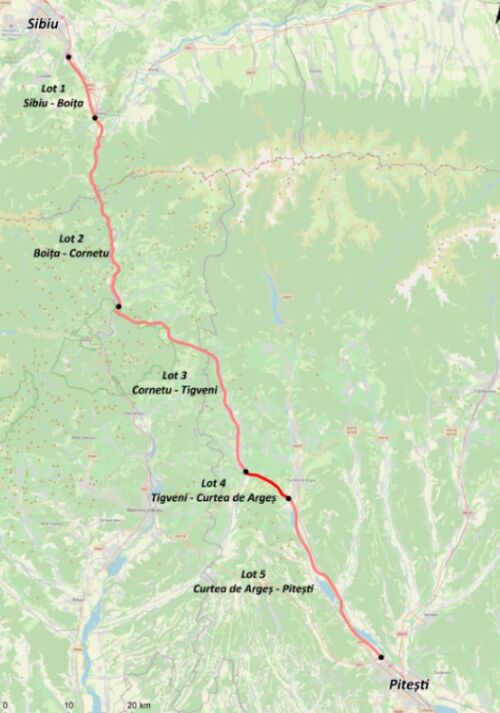 Autostrada A1 Boita – Cornetu: Prima galerie a tunelului Robesti a fost strapunsa