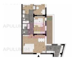 Apartament 4 camere, 104 mp + terasă 16 mp | Cartierul Armenesc - Imagine 3
