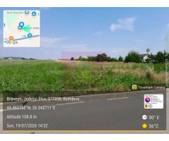 Branesti - Teren 3300 mp vizavi de blocurile Makita - Imagine 2