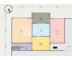 Apartament 2 camere decomandat | Ștrand, Sibiu | balcon, parcare - Imagine 7