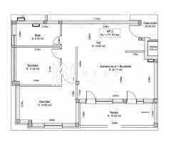 Apartament de vânzare Sibiu | 3 camere | terasă 10 mp - Imagine 7
