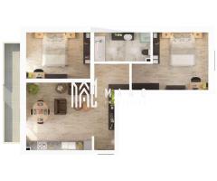 Apartament 3 camere Sibiu | Mihai Viteazul | decomandat, 61,2 mp - Imagine 10