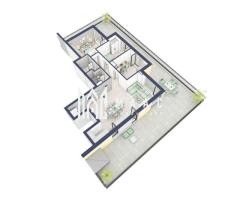 Penthouse 3 camere | Etaj 4 | Balcon 107.2 mp | Turnisor - Imagine 5