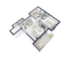 Apartament 3 camere | Balcoane 16.2 mp | Etaj 1 | Turnisor - Imagine 3
