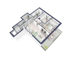 Apartament 3 camere | Balcoane 15.1 mp | Etaj 1 | Turnisor - Imagine 4