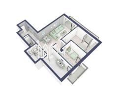 Apartament 3 camere | Balcoane/Terase 31.7 mp | Gradina ca. 61mp | Turnisor - Imagine 3