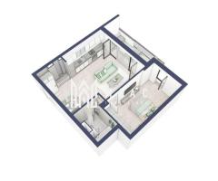 Apartament 2 camere | Etaj 3 | Balcon 10.7 mp | Turnisor - Imagine 2
