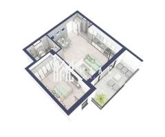 Apartament 2 camere | Etaj 3 | Balcon 10.7 mp | Turnisor - Imagine 5