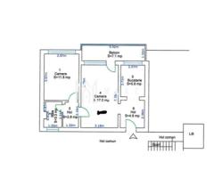 Apartament 2 camere de vânzare| Balcon | Sibiu Oștirii | Etaj Intermediar | Lift - Imagine 7