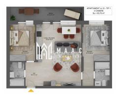 Apartament 3 camere I 64 mp I Sibiu I Doamna Stanca I 2 băi I balcon 10 mp
