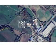 Teren industrial I 37200 mp Parcelabil I Acces la DJ I Agnita