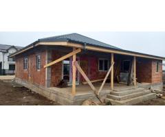 Săbăreni, casă nouă 4 camere parter, curte 480 mp - Imagine 4