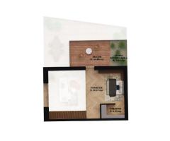 Apartament nou, 2 camere, 281 800 Euro. Comision 0. - Imagine 2