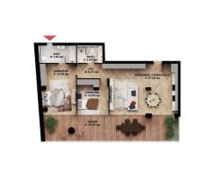 Apartament nou, 3 camere, 264 500 Euro. Comision 0.