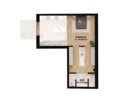 Apartament nou, 2 camere, 261 500 Euro. Comision 0. - Imagine 2