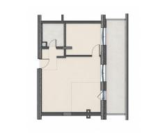 Apartament 2 camere, terasa, etaj intermediar, garaj, Eroilor - Imagine 12