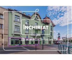Spațiu comercial spre închiriere | Zona Boul Roșu – Palatul Steiner