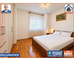Apartament 3 camere, 2 bai, 3 balcoane | Renovat | Mobilat | Utilat - Imagine 4