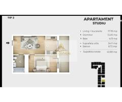 Studio de Vanzare - 2 Camere - 42 mp - Imagine 7