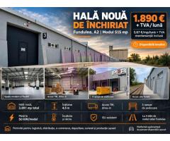 Hală nouă 515 mp | A2 Fundulea | ISU | DIsponibila imediat
