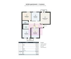 Apartament 4 camere Piața Muncii - Imagine 3