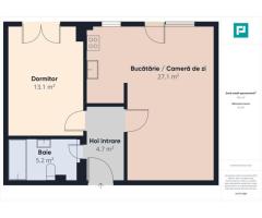 Apartament 2 camere | Etaj 1 | Calea Buziașului - Imagine 10