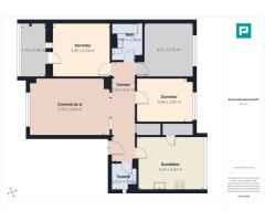 Apartament 4 camere, spațios pentru familie - Imagine 10