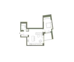 Apartament cu 2 camere, finisat modern - Imagine 3