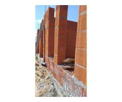 casa duplex cu etaj in faza de constructie la 5 km de satu mare pret acuma in faza aceasta 45000eu