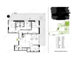 Direct proprietar, Penthouse 4 camere, 3 bai, 120mp utili, terasa 65mp, Unirii - Imagine 8